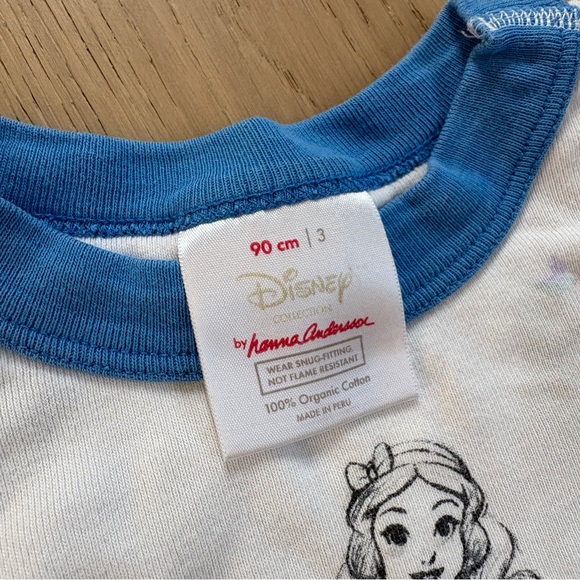 Hanna Andersson Snow White pjs PLAY 3T - Picture 2 of 4